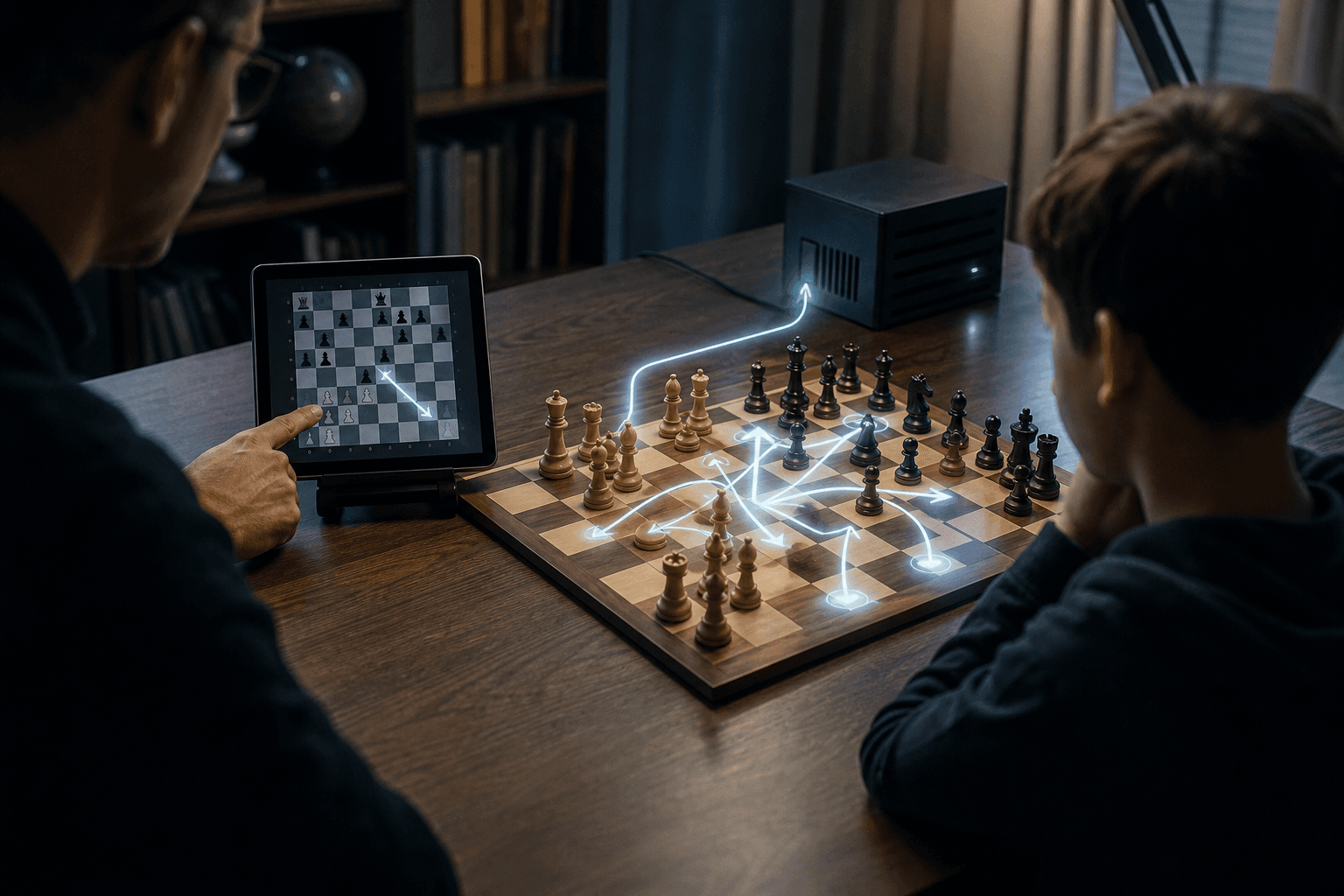 4B型LM、GM級の棋力で指し手を説明