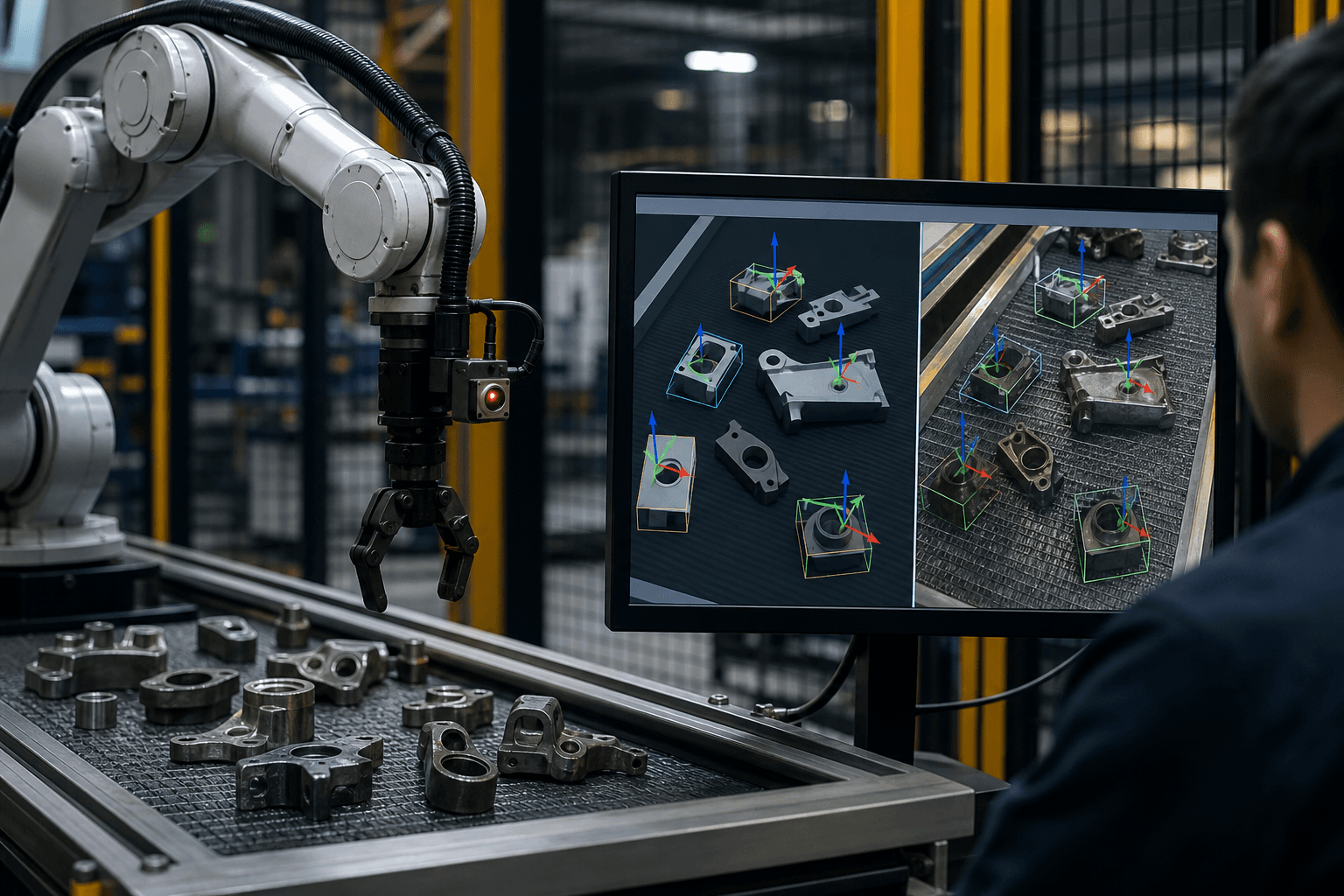 合成データで産業ロボットのAI訓練コストを削減