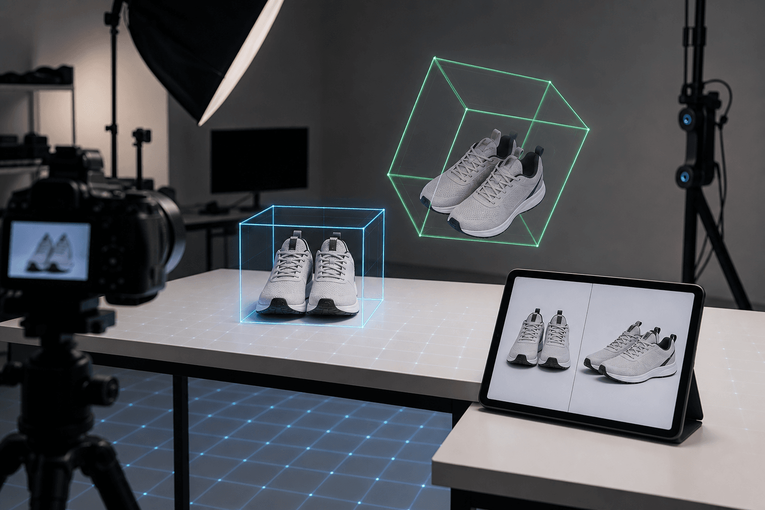 3D箱型UIで画像編集を精密制御