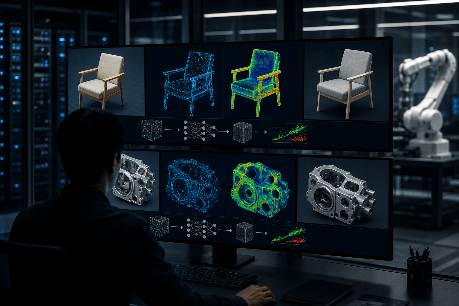 VLM審査プロトコルが3D生成モデルの品質評価を自動化