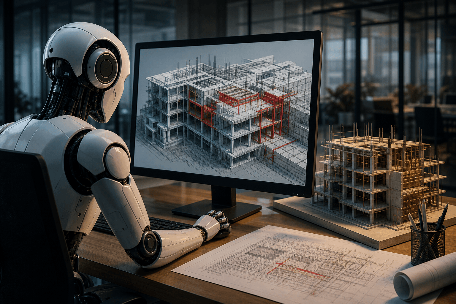LLMのBIM編集能力、最高でも正答率49%止まり