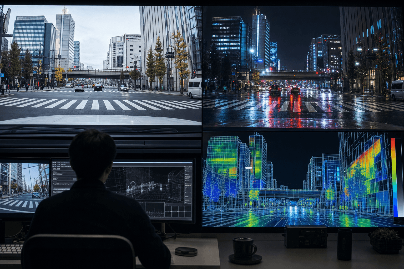 物理×生成AIで都市シーン再現、自動運転開発を加速