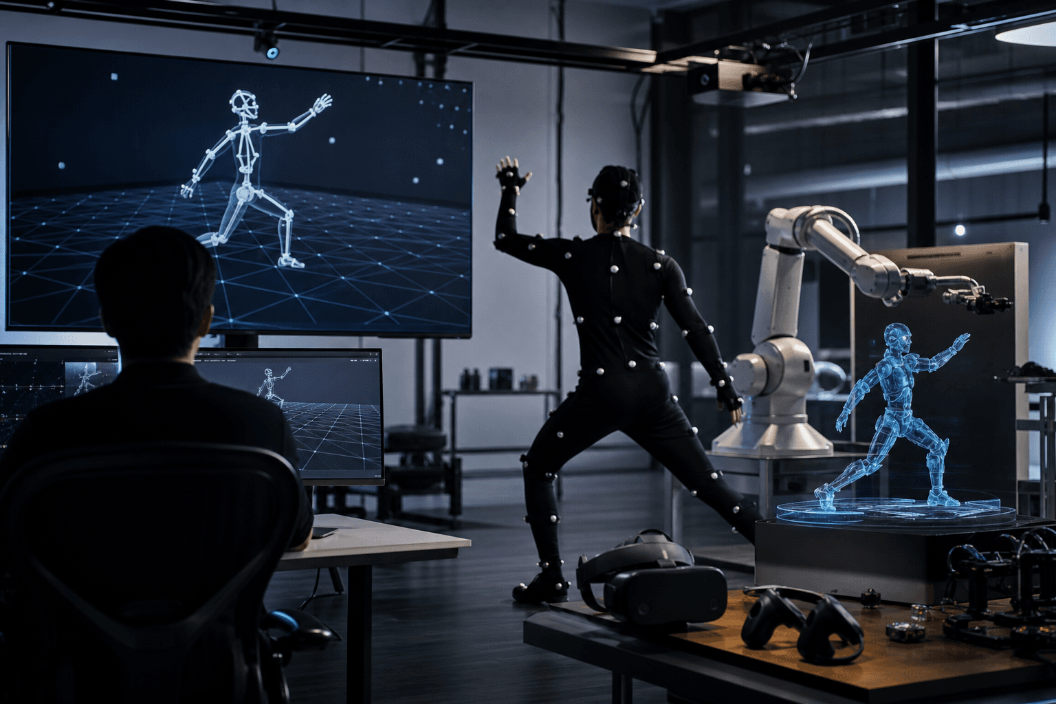 画像1枚でAIが人体動作を生成、XR・ロボ開発を変革