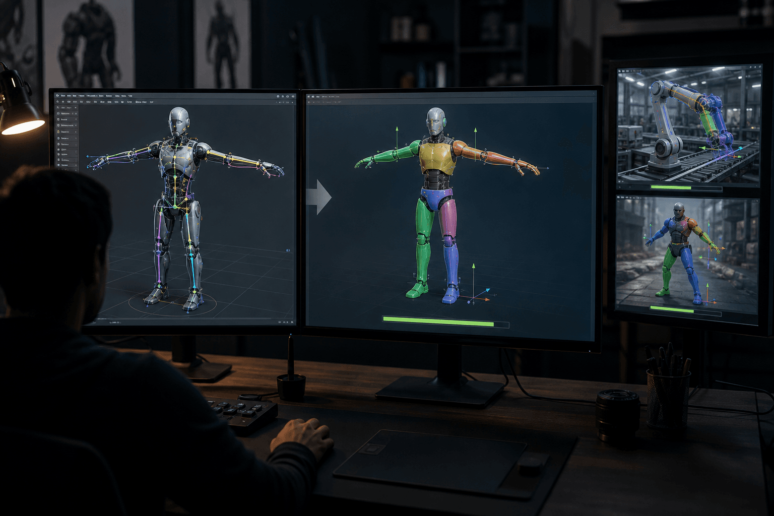 3Dオブジェクト自動可動化モデルが登場