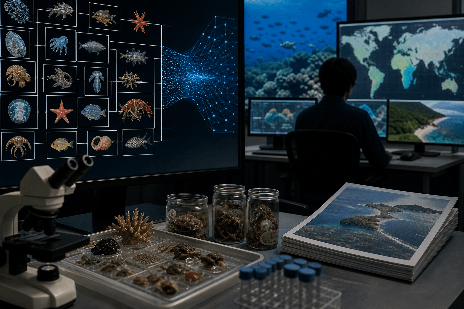 AI、海洋生物分類を自動化し保全政策を加速