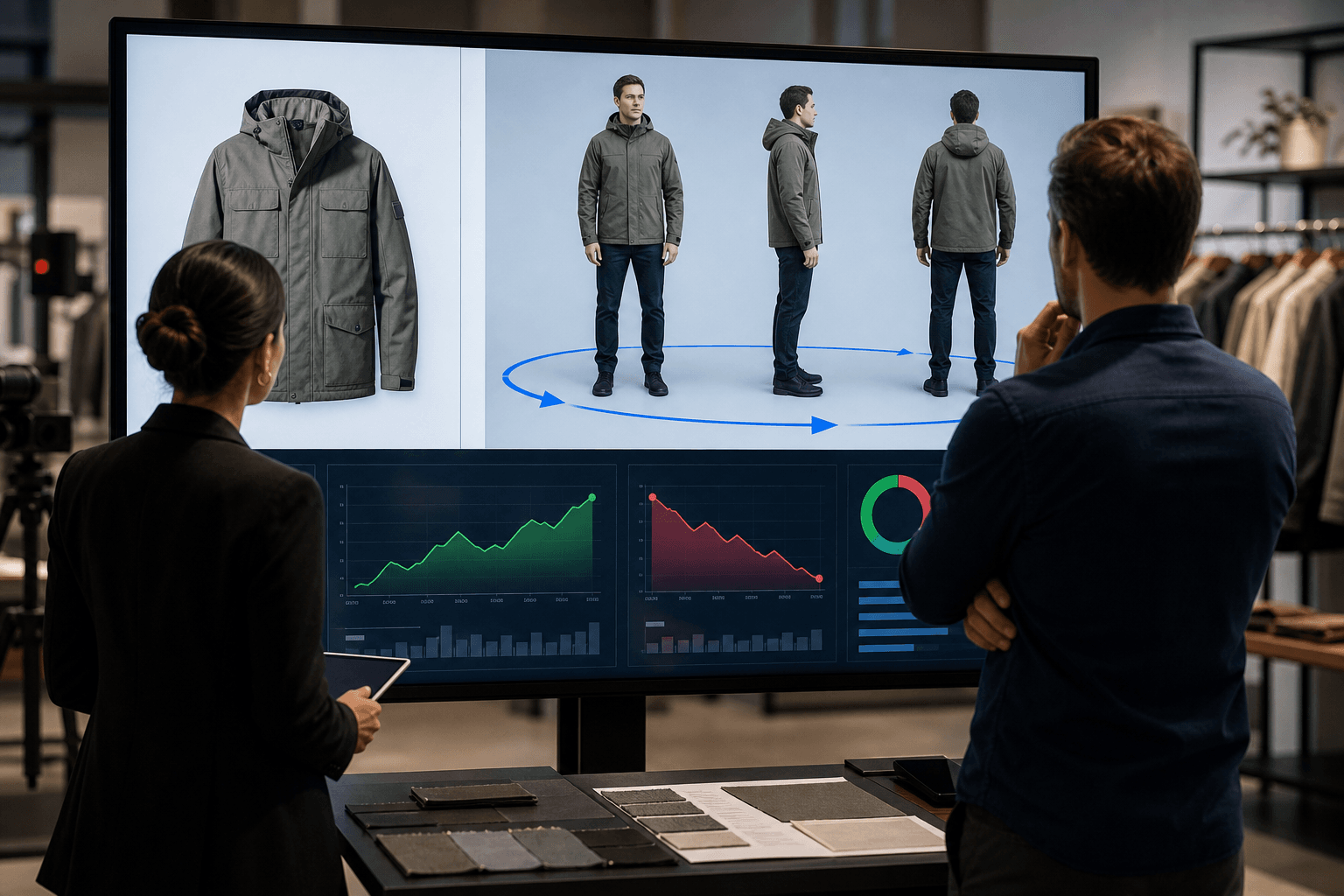 試着動画をAIが360度生成、アパレルECの返品率改善へ